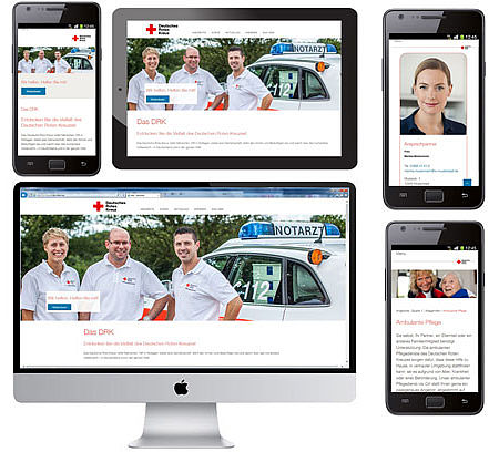 DRK-Mustervorlagen in TYPO3 Version 12.4